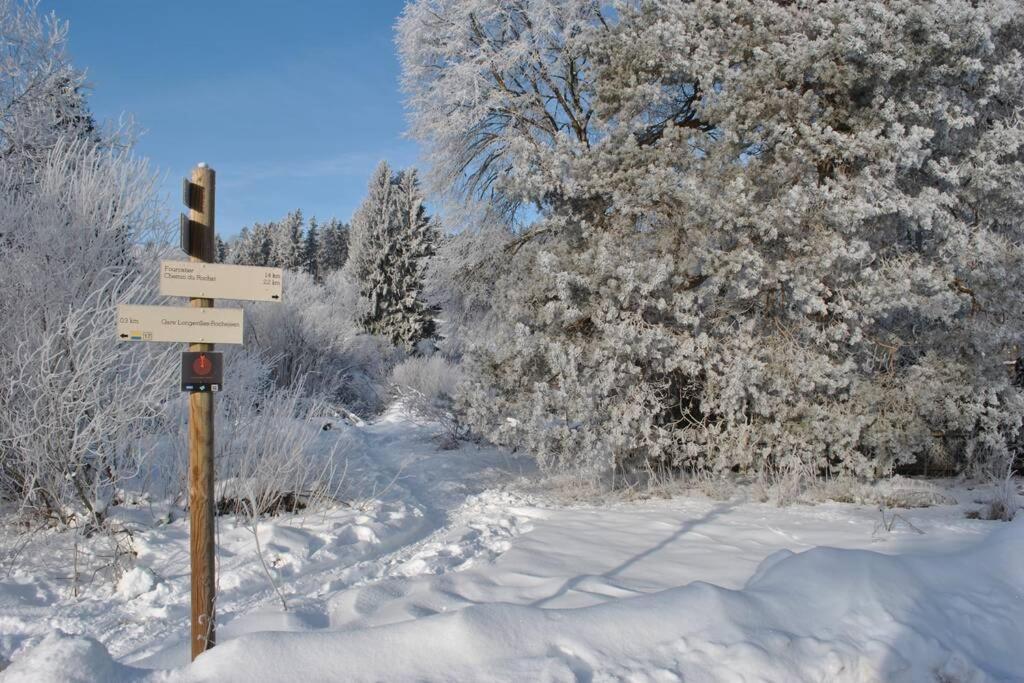 Gite Du Fourperet-Parc Naturel Du Haut-Jura Longevilles-Mont-dʼOr Dış mekan fotoğraf
